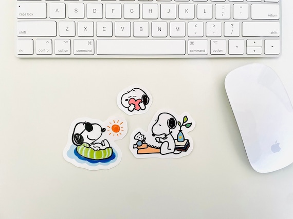 Summer -snoopy Decal Stickers | Laptop Decal | iPhone & iPad