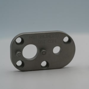 Dino Camera Precise Lock - The Non-Twist Base Plate for 16x9 Cine Lock - Stainless Steel
