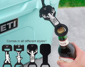 Rip N' Sip USA Bottle Opener for YETI, RTIC, Igloo, Orca, and nICE coolers!
