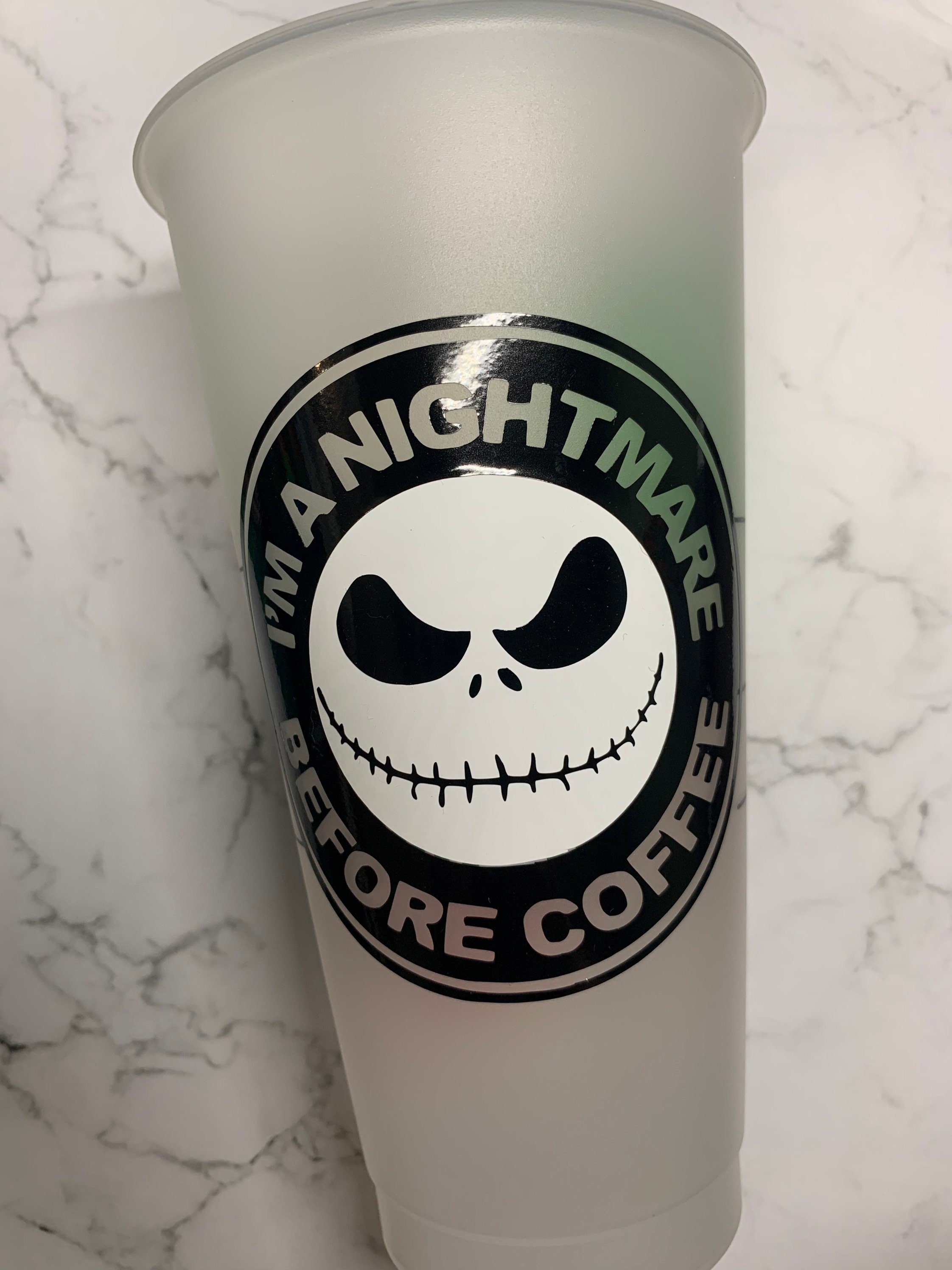 Disney Starbucks Cup 2025 Nightmare Before Christmas Alana Augusta
