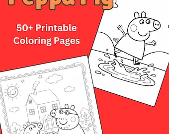 Peppa Pig Coloring Pages