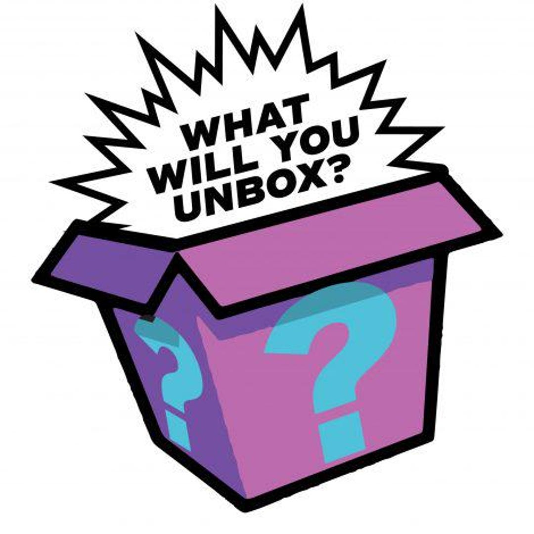 First Box Inside Sticker 1.5 Inch Sticker Mystery Box - Etsy