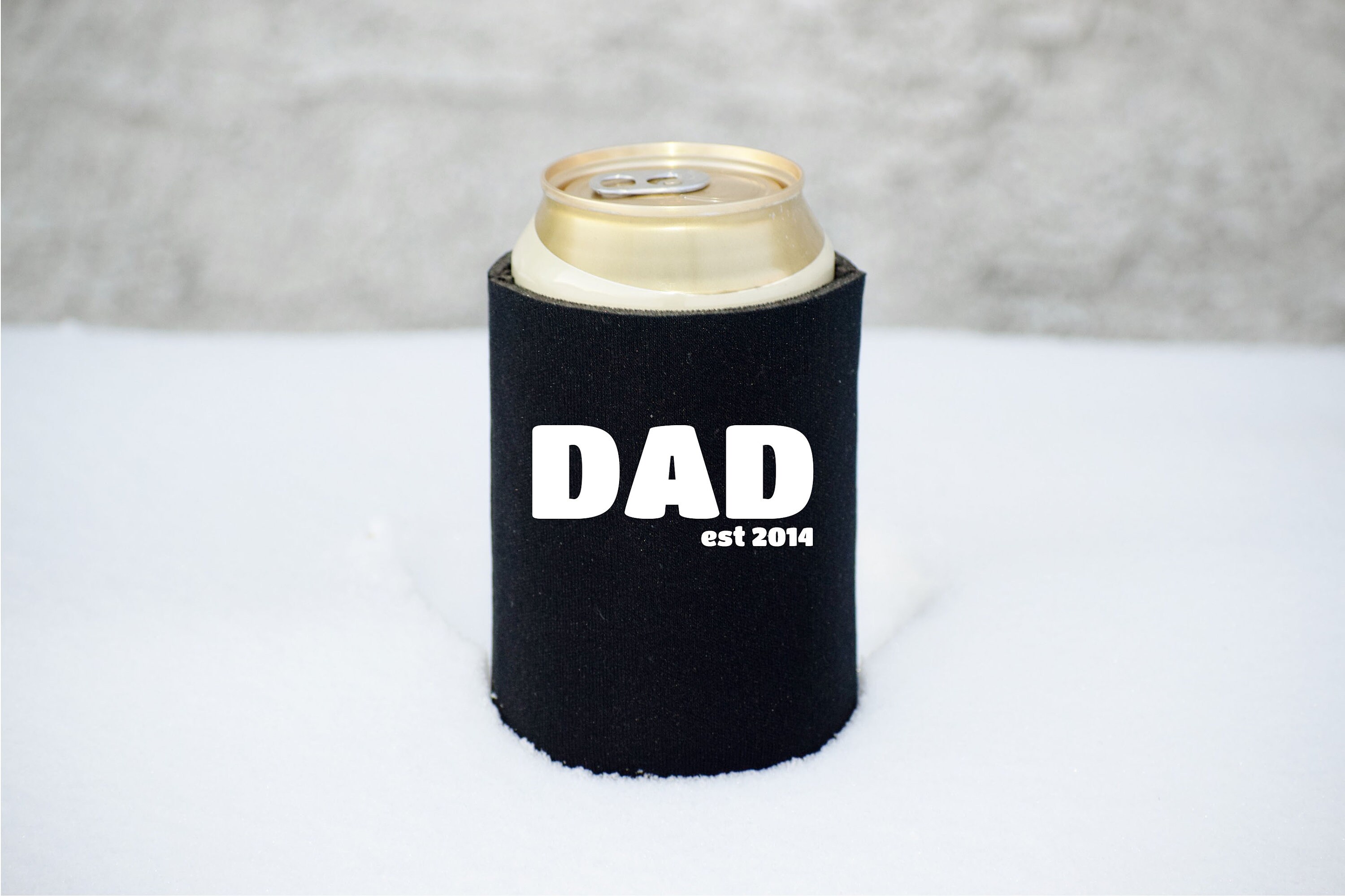 Fathers Day Can Cooler, Dad Est, Fathers Day Gift, Gift For Dad, Gift