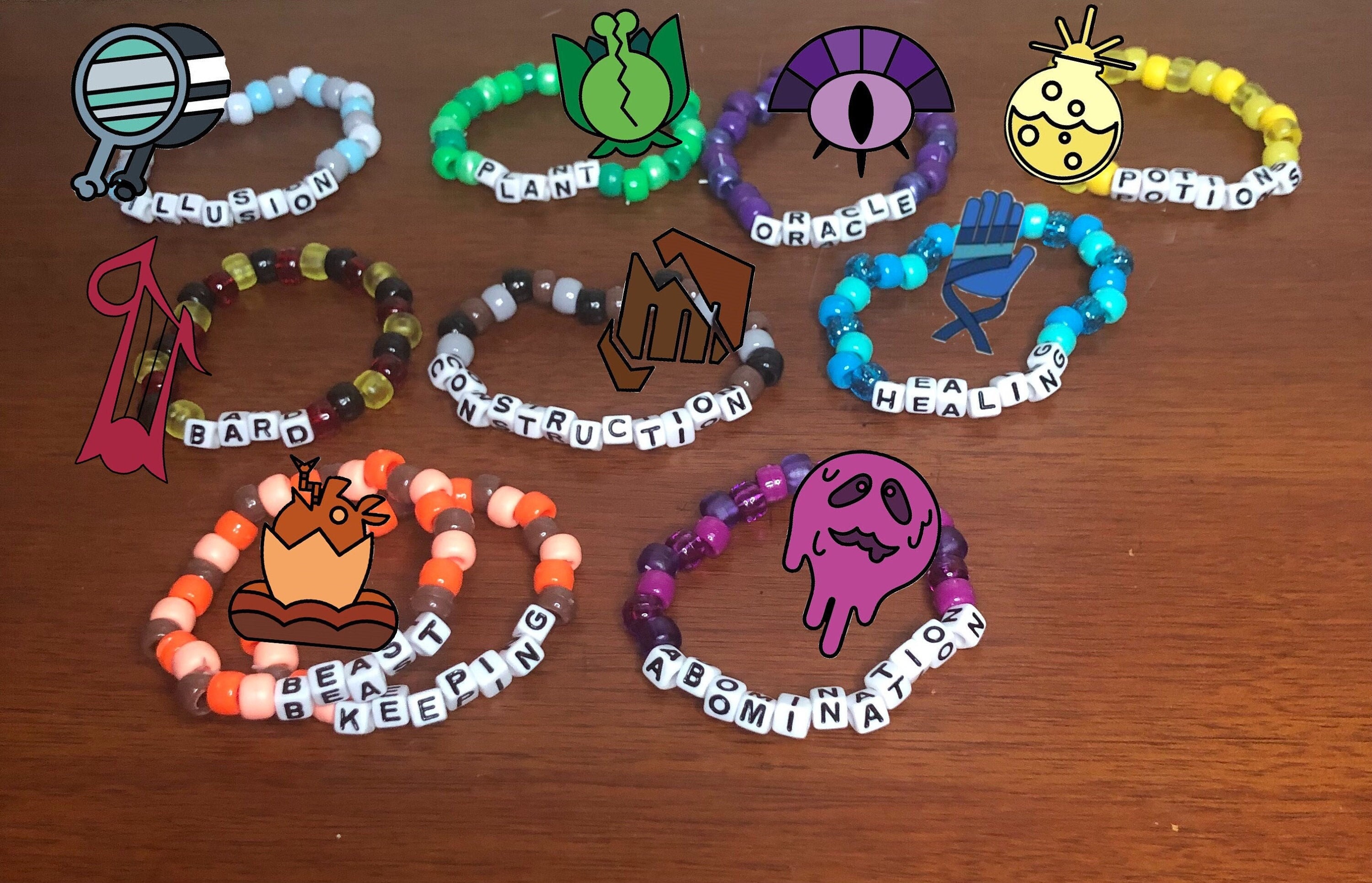 Owl House Coven Inspired Kandi Singles - Etsy