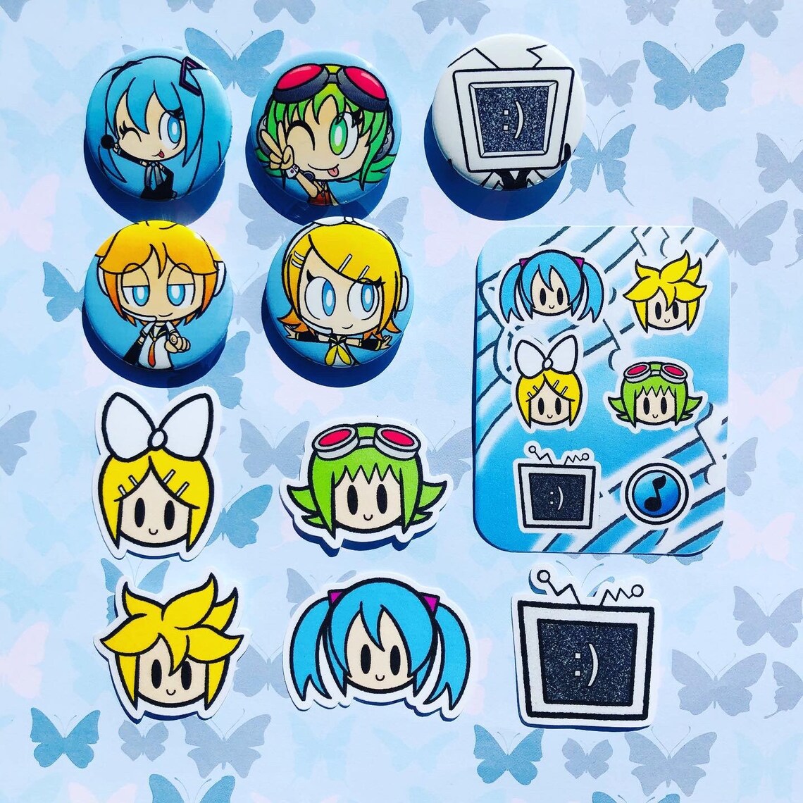Vocaloid Stickers Etsy