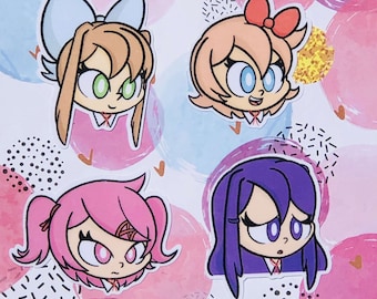 Doki Doki Literature Club Stickers