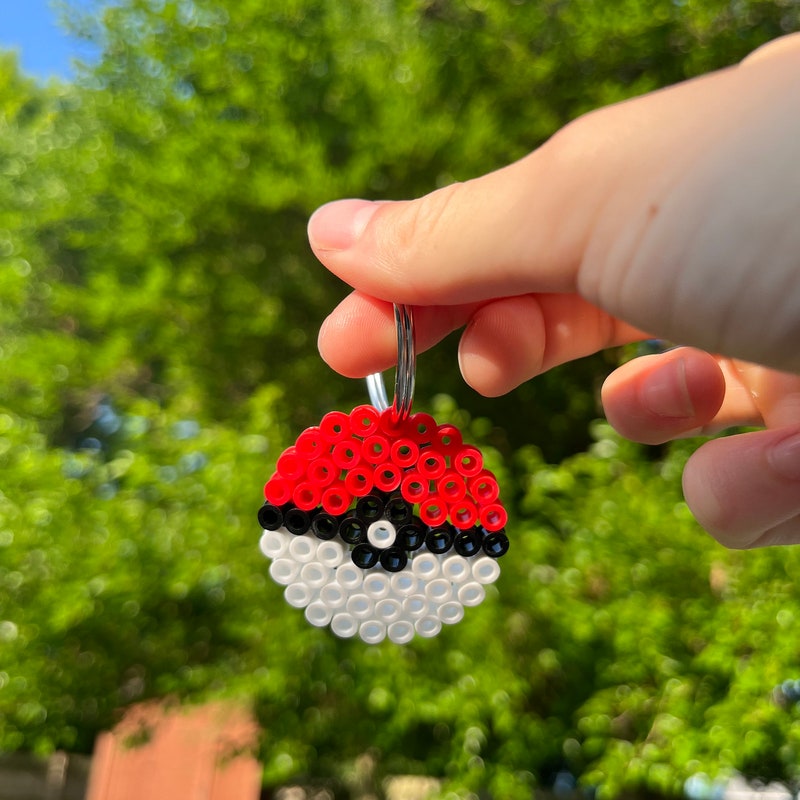 Perler Bead Keychain - Etsy