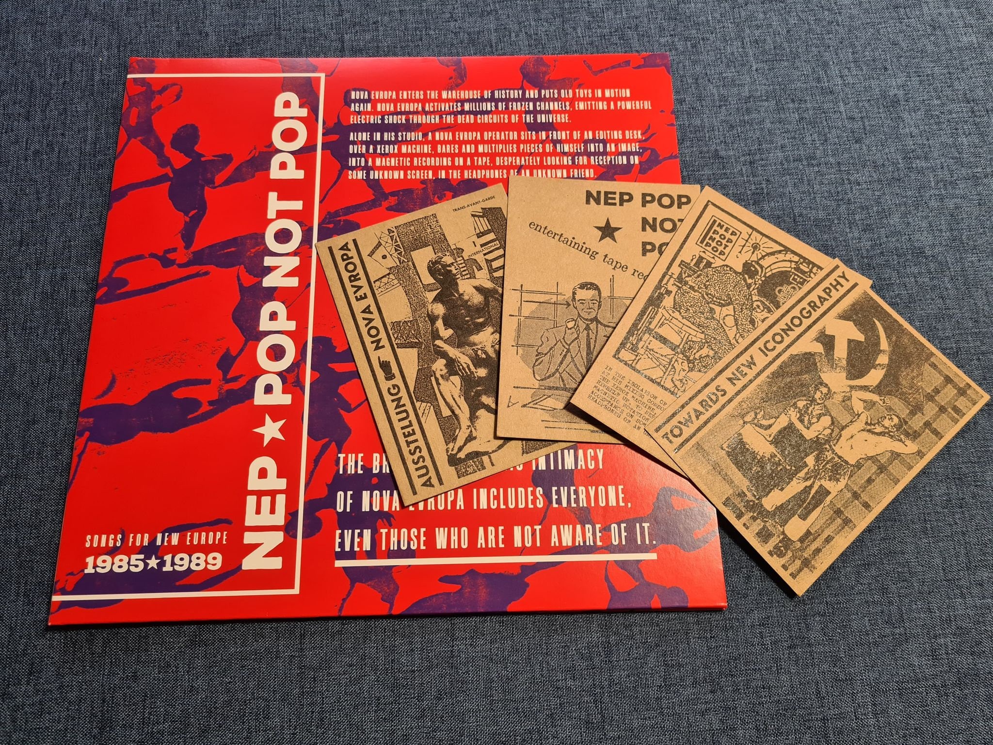 NEP Pop Pop songs for Europe 1985 1989 Vinyl -