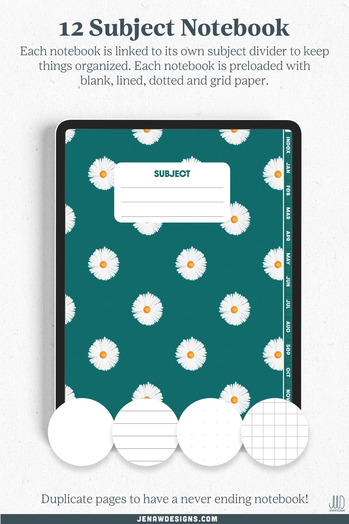 Goodnotes Planner 2021 Digital Planner iPad Planner Android Etsy