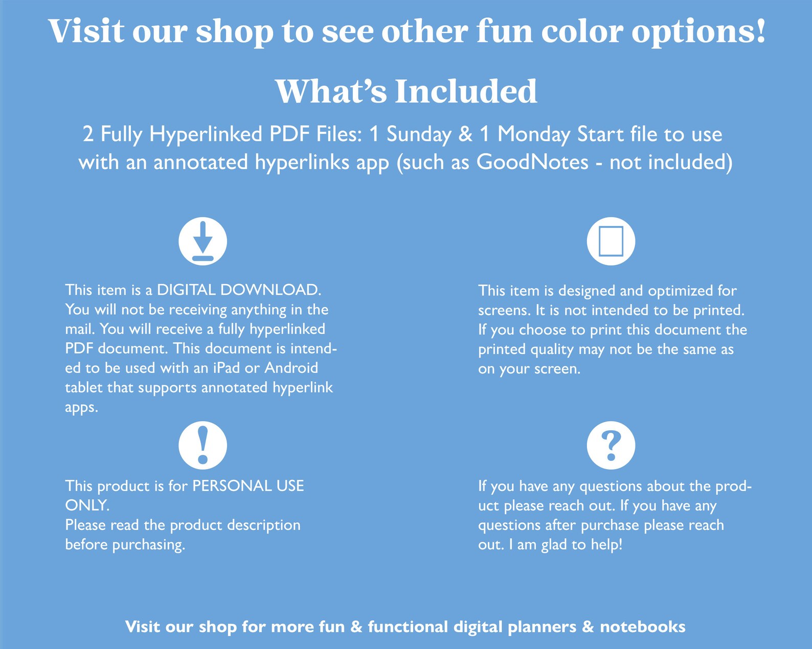 2022 2023 Dated Weekly Digital Academic Planner for Students | Etsy