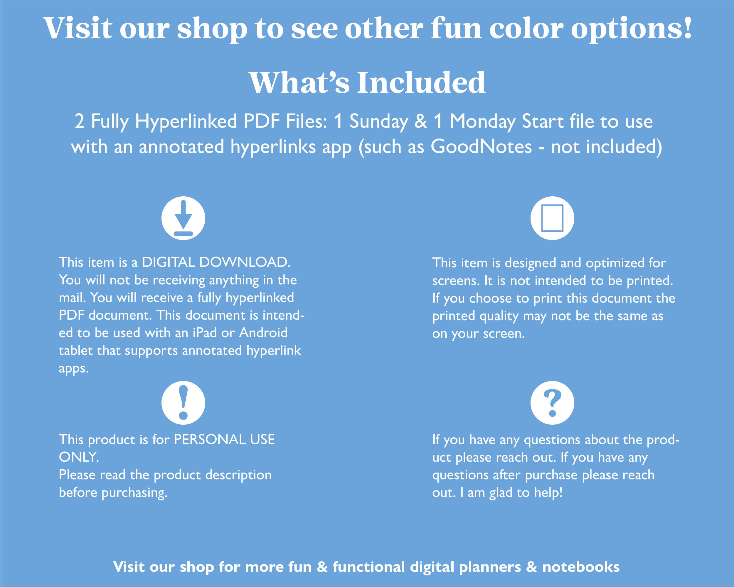 2022 2023 Dated Weekly Digital Academic Planner for Students - Etsy
