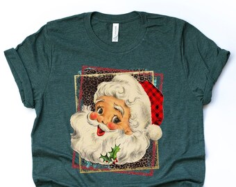 plus size santa shirt