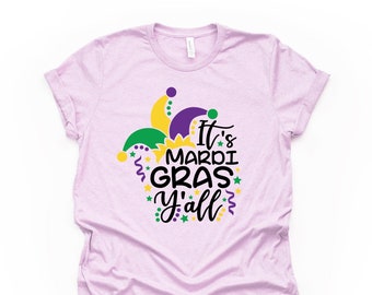 C'est Mardi Gras Y'all T-shirt unisexe, Jester Design