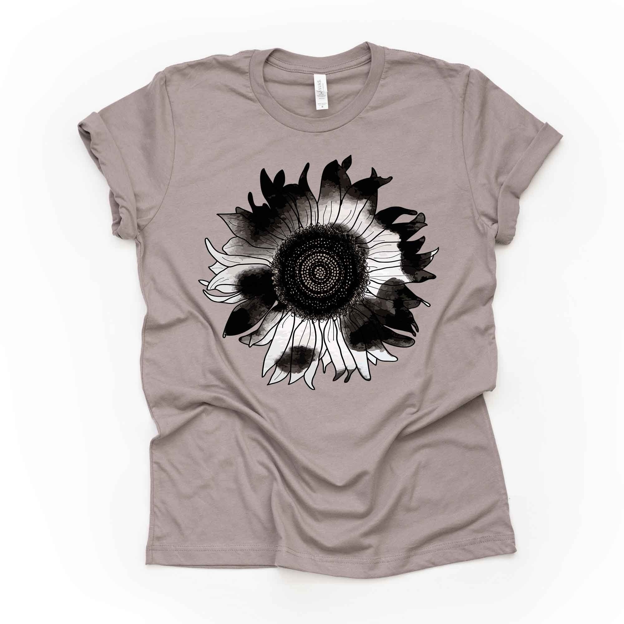 cow sunflower shirt