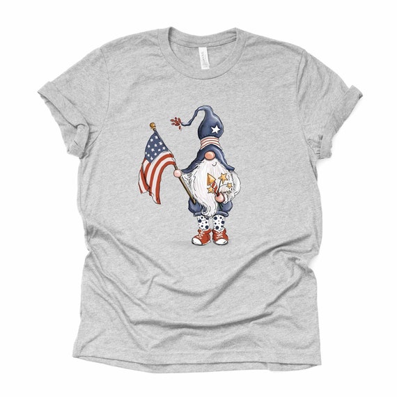 Patriotic gnome shirt Clearance