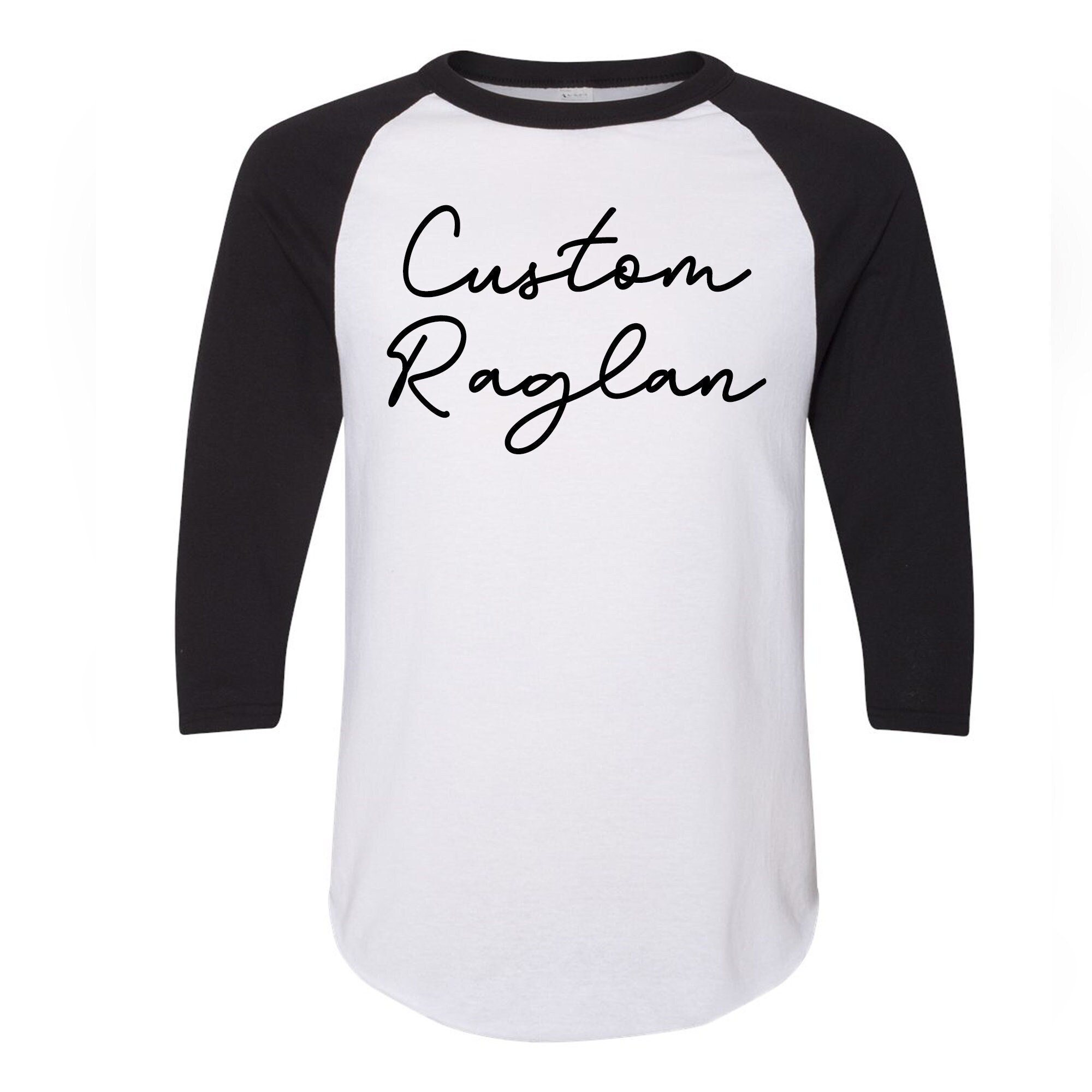 Graphic Raglan Tee - Etsy
