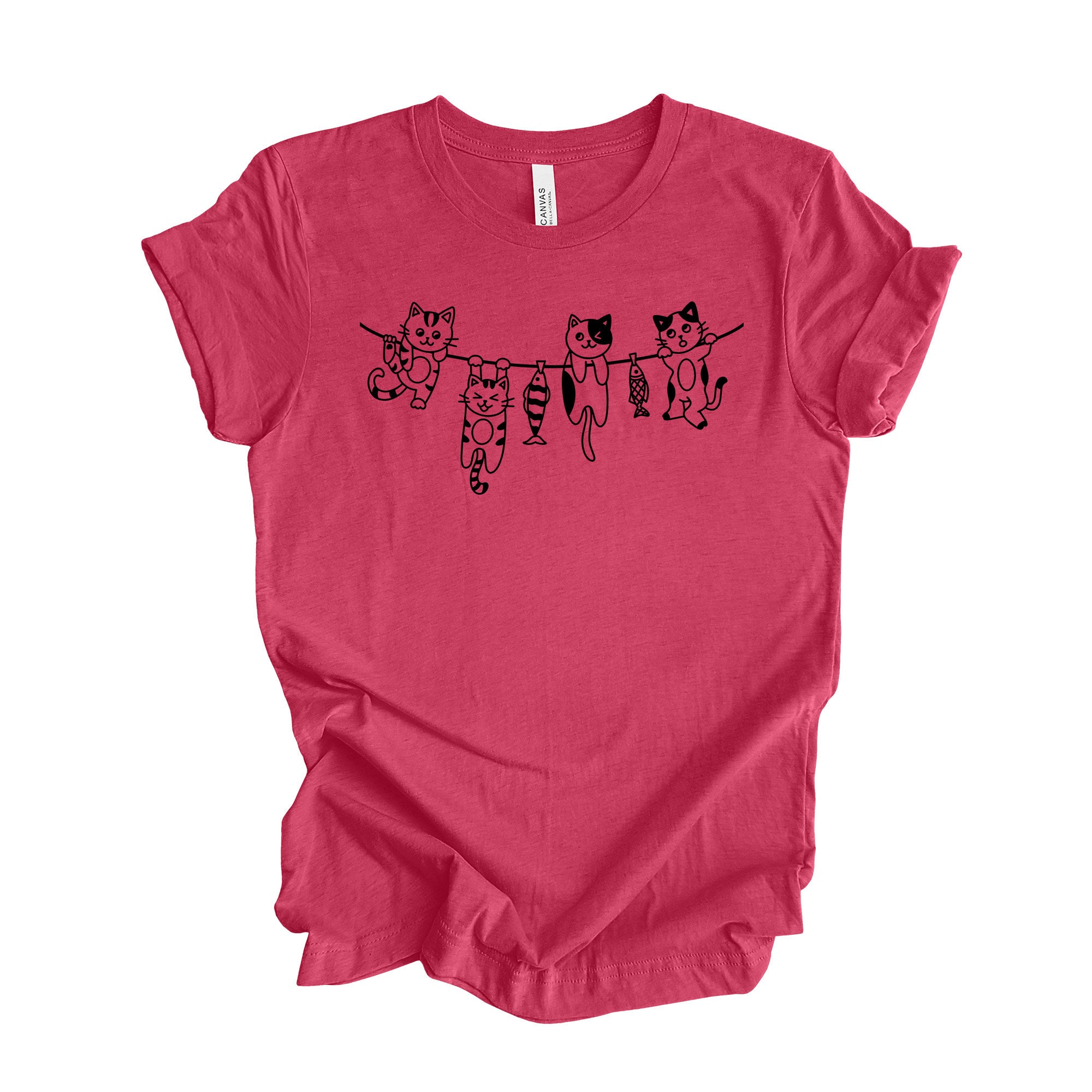 【in a row】[UNISEX] Cats Overfit T-shirt Amazon.com: Cat Big Ol Kitties Cat Lover T-Shirt : Clothing