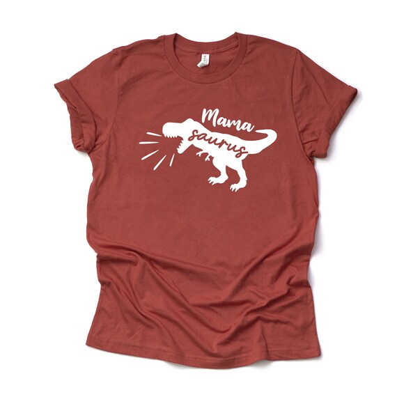 Mamasaurus Dinosaur Floral T-Shirt Gift Mom Of 2 Mamasaurus Dinosaur Floral T-Shirt Gift Mom Of 2