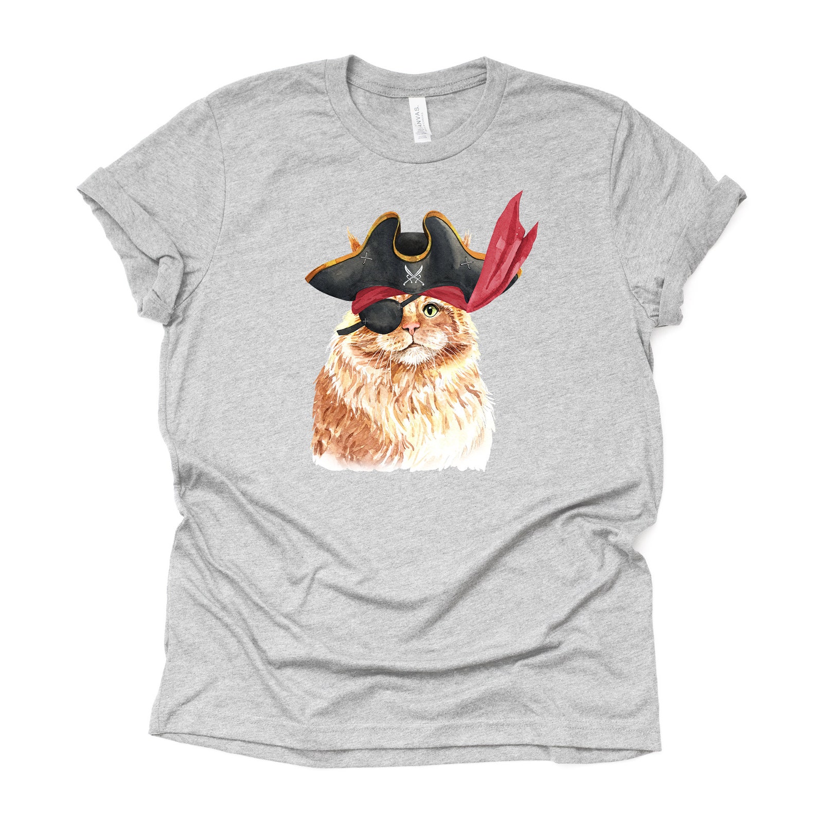 Cat in Costume Adorable Ginger Cat in Pirate Costume Design Etsy