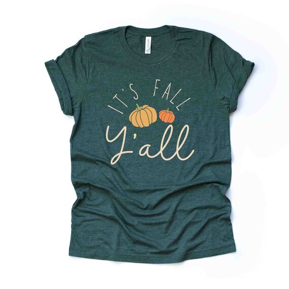 Fall Y'all Pumpkin Tee, Unisex Shirt