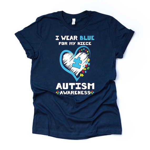 I Wear A Puzzle For My Granddaughter Cute Autism Awareness T-Shirt I Wear A Puzzle For My Granddaughter Cute Autism Awareness T-Shirt