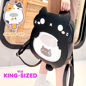 v1.5 Cat ita bags  + 1 free enamel pin | Kawaii design | bags Designer | Kawaii animals | Kawaii drawing | Cool Bag |