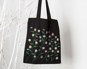 Embroidery Tote Bag - Etsy