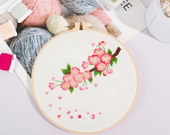 DIY Embroidery Kit beginner, Beginner Embroidery kit, Modern embroidery kit cross stitch, Hand Embroidery Kit, Needlepoint , DIY Craft Kit