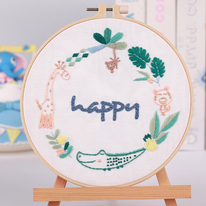 How to finish your Embroidery Hoop Back. – StitchKits Crafts