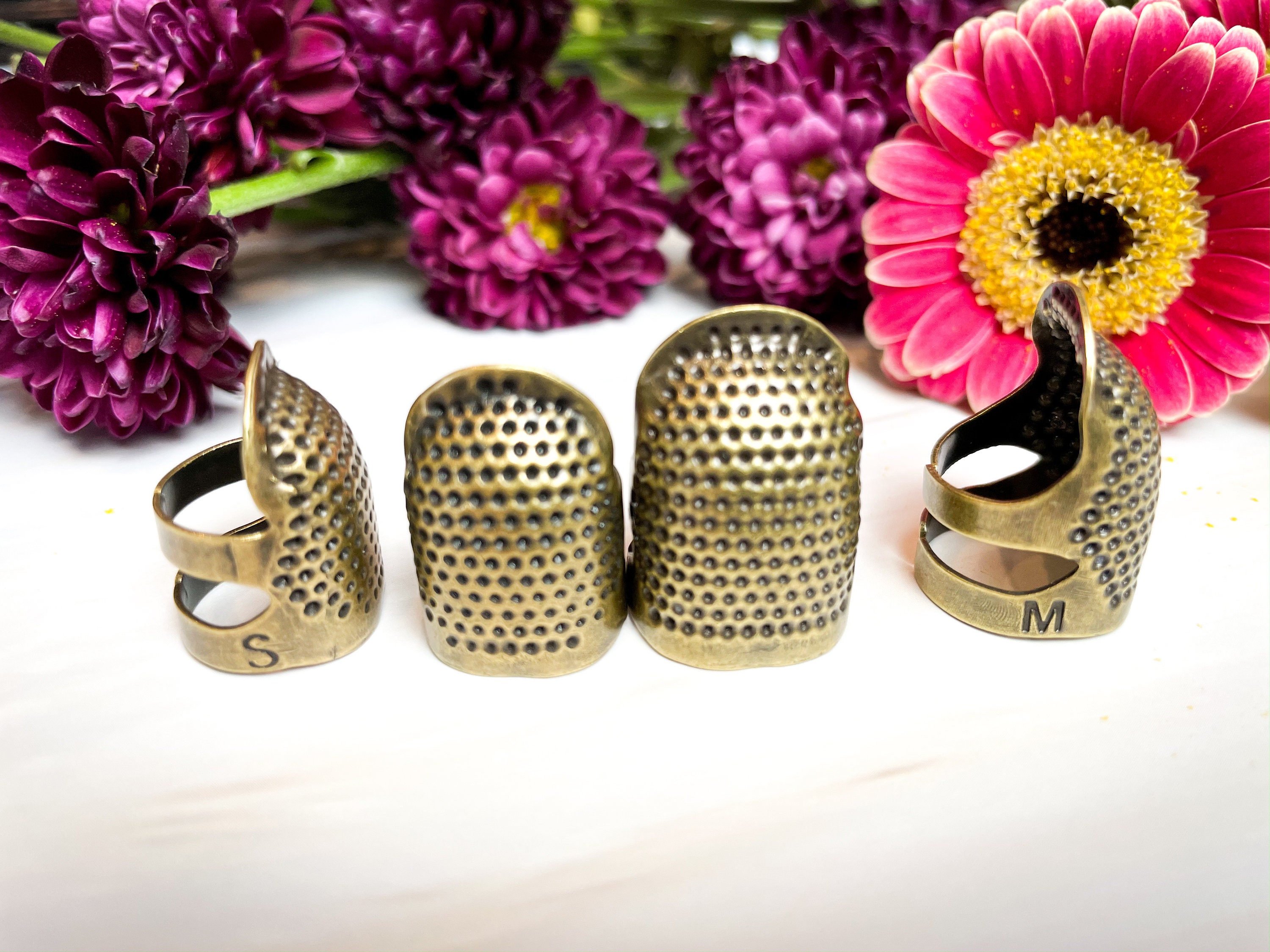 Open Thimbles Saves Fingers! –