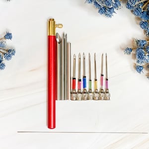 Punch needle |Embroidery Stitching Punch Needle |Sewing Tool Set, Rug Hooking Punch Needle/Punch Needle Embroidery/Punch Needle Kit/Threader