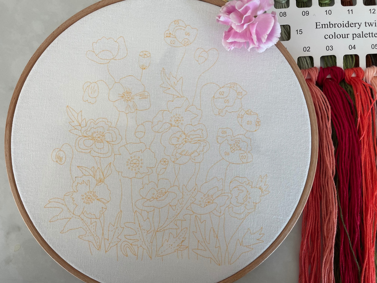 Embroidery Kit for Beginner Modern Crewel Embroidery Kit Etsy