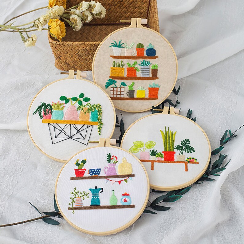 Embroidery Kit For Beginner Modern Embroidery Kit with Etsy