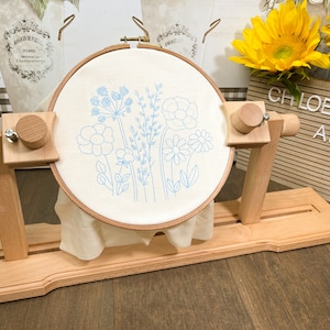 Adjustable Wooden Embroidery Stand