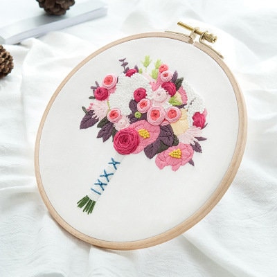 Picoey Flower Embroidery Kit for Beginners – Sea of Solace