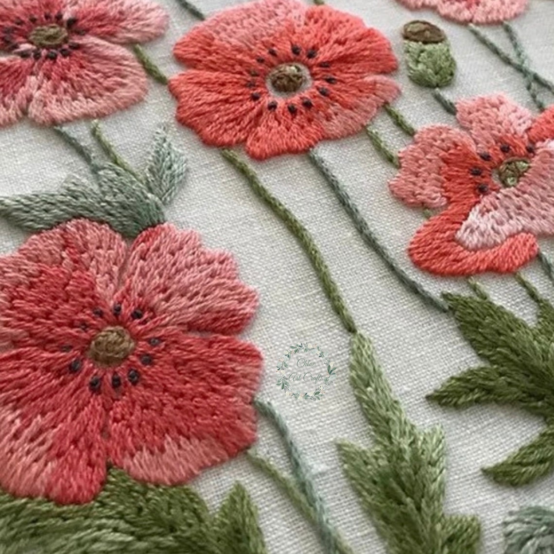 Embroidery Kit for Beginner Modern Crewel Embroidery Kit Etsy