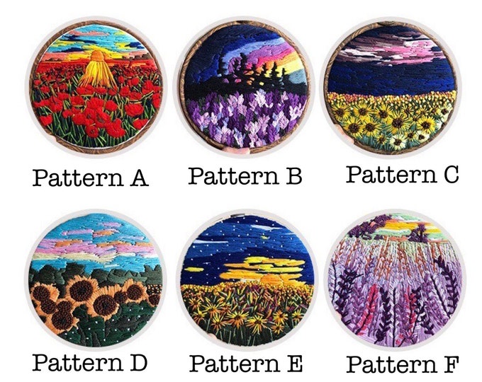 DIY Embroidery Kit beginner, Crewel Embroidery kit, Modern embroidery kit cross stitch, Full Hand Embroidery Kit, Needlepoint, DIY Craft Kit