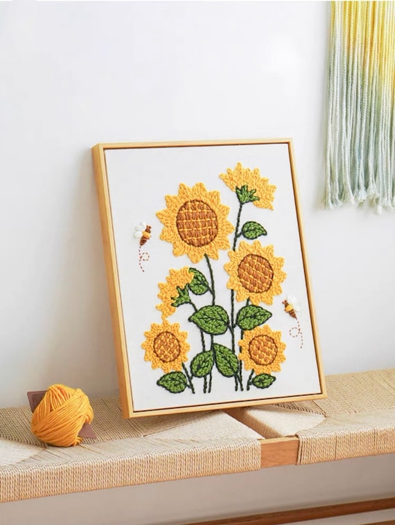 Learn A New Skill With a Stylish Punch Needle Embroidery Kit From Tina's  House Boutique