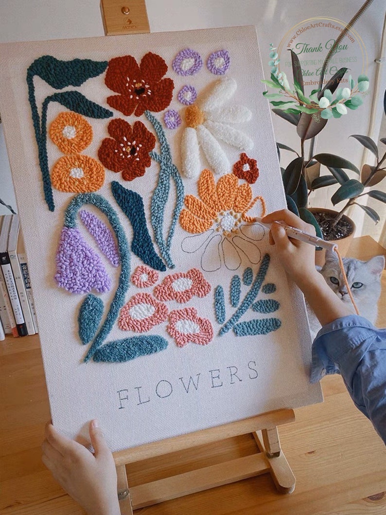 Punch Needles Start Kit/ Beginner Punch Needle Kit With Etsy