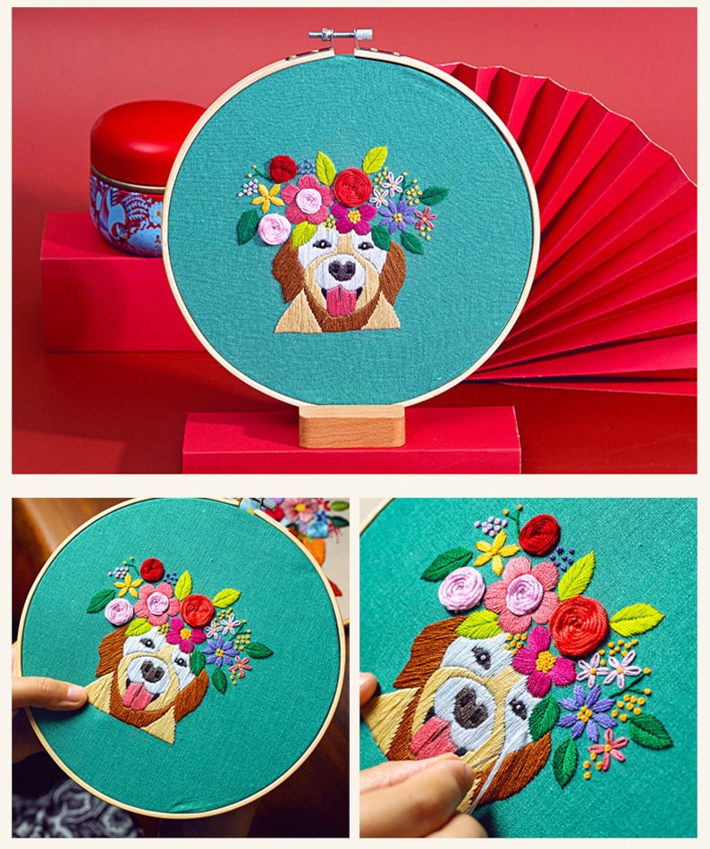 Embroidery Kit for Beginner Modern Embroidery Kit With Etsy