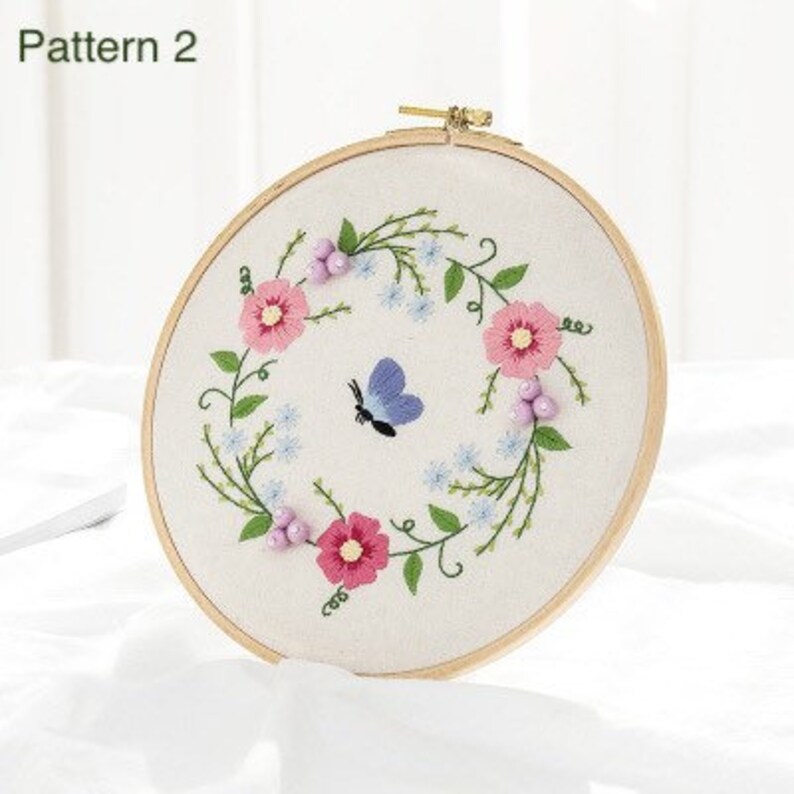 Embroidery Kit for Beginner Modern Embroidery Kit With Etsy