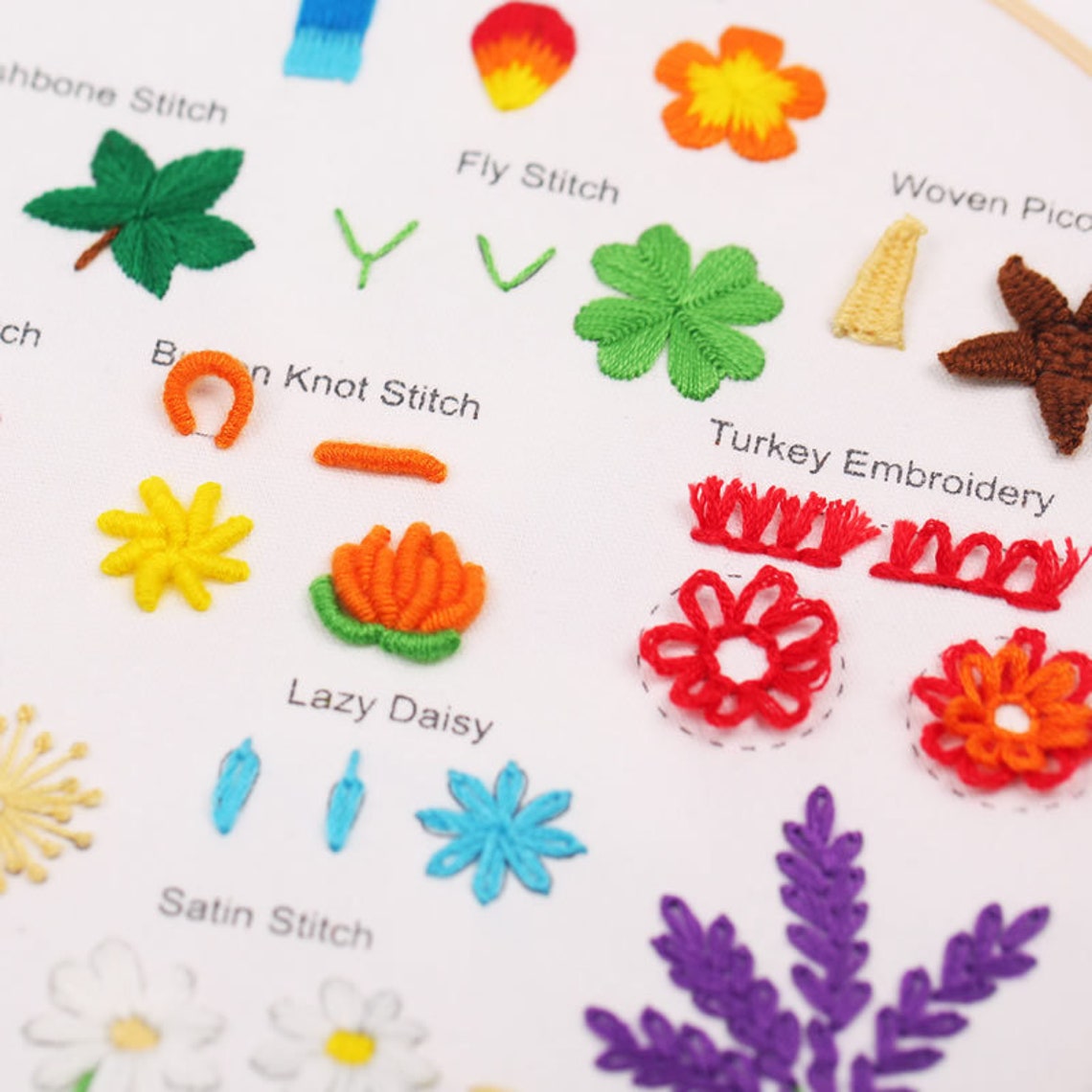 Beginner Embroidery Kit Set of 3 Beginner Embroidery Kit Etsy