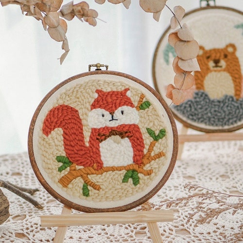 Cat Punch Needles Start Kit / Beginner Punch Needle Kit With Etsy