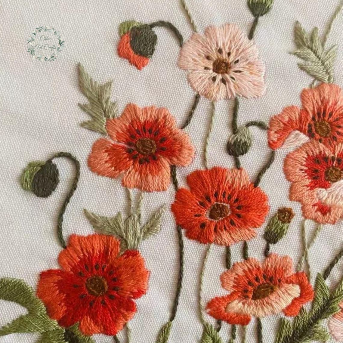 Embroidery Kit for Beginner Modern Crewel Embroidery Kit Etsy