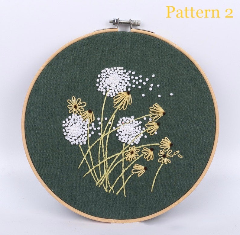 Embroidery Kit For Beginner Modern Embroidery Kit with Etsy