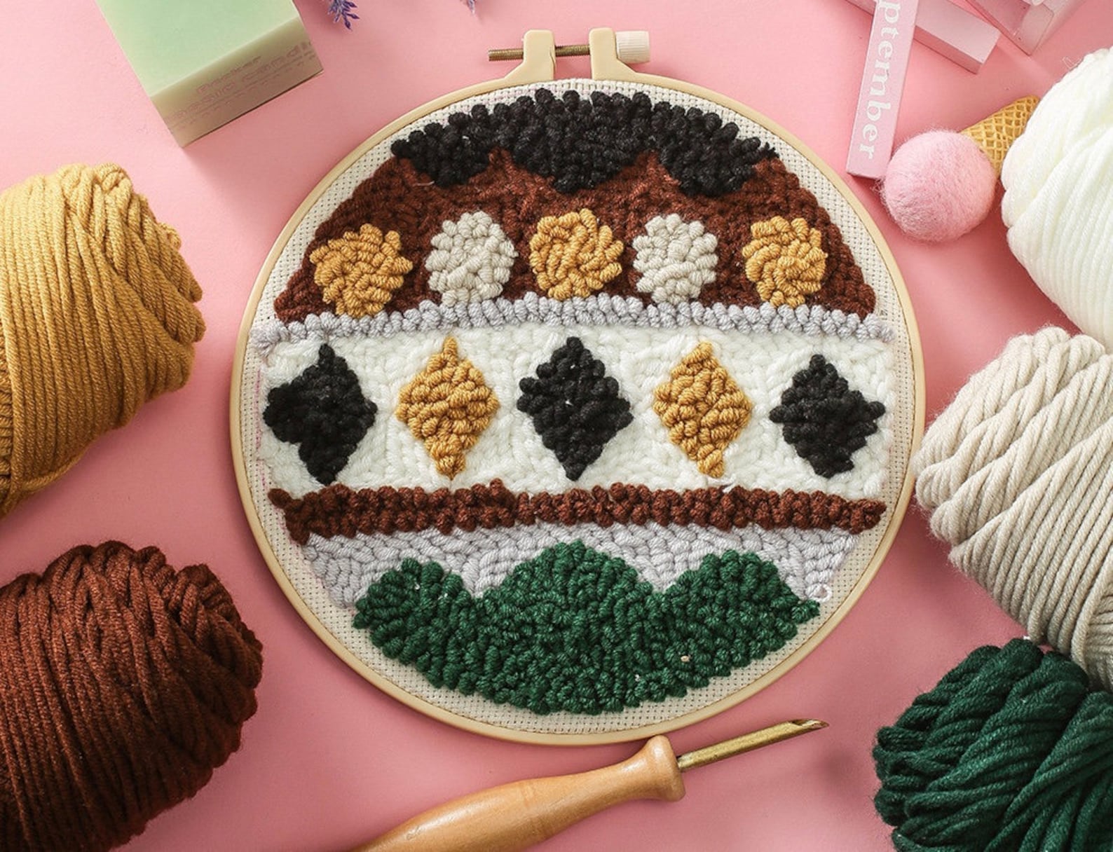 Punch Needles Start Kit/ Beginner Punch Needle Kit With Etsy