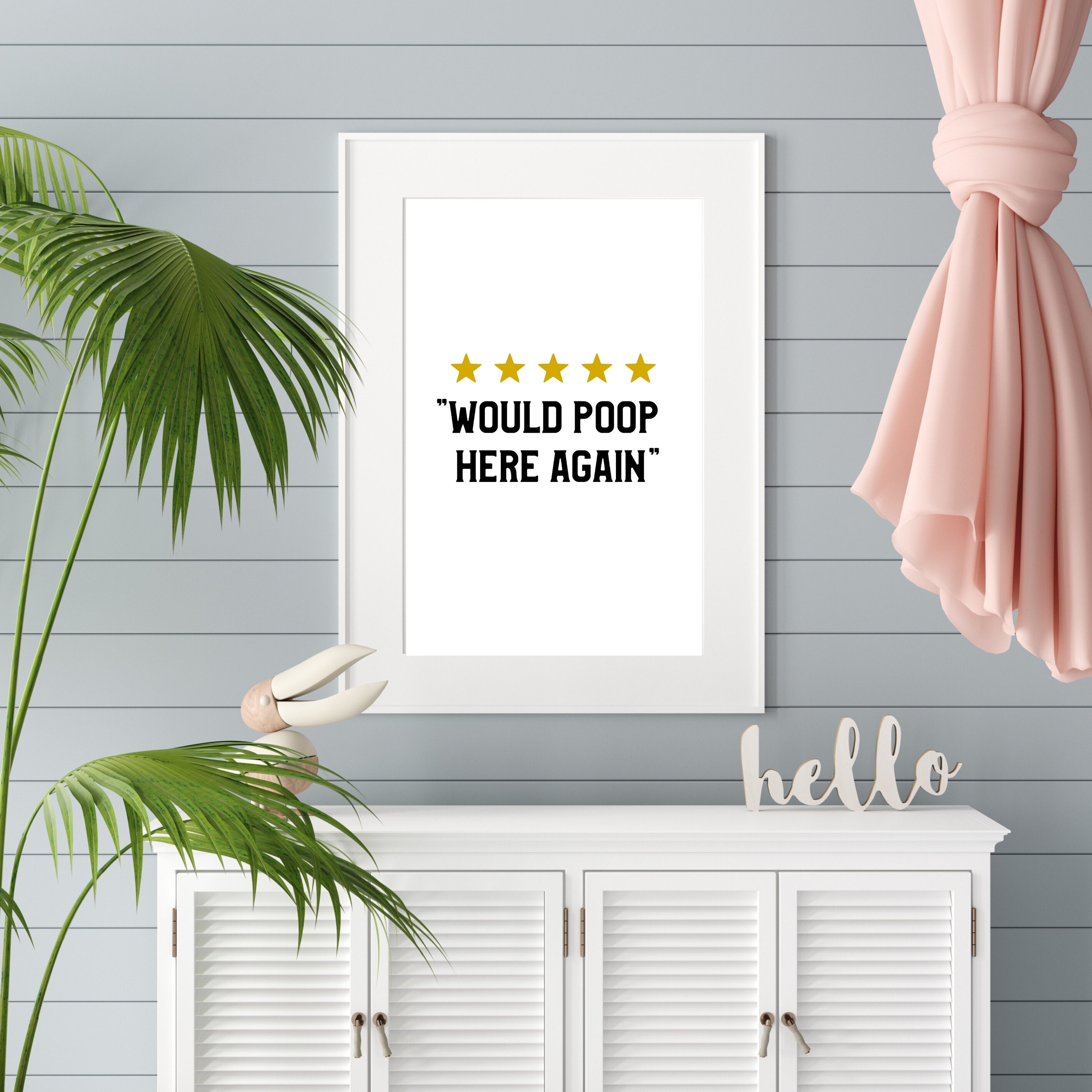 Bathroom Print Modern Wall Art Home Decor Home Wall Art | Etsy