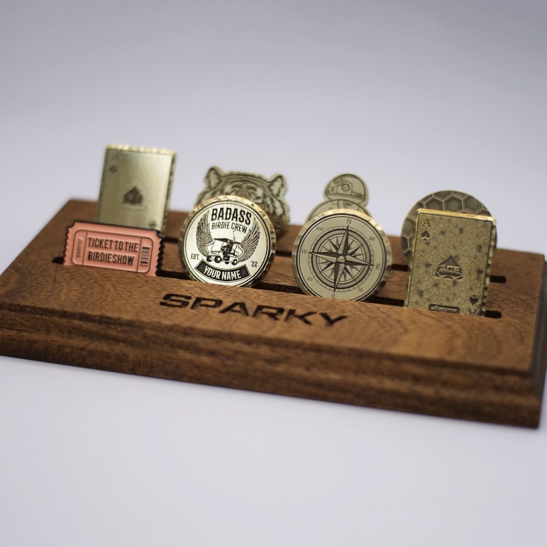 Custom Golf Ball Marker Display Stand
