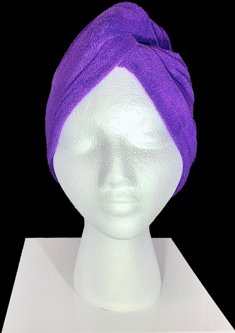 Microfiber Hair Turban Towel Wrap Shower Bath Turban Absorbent Quick