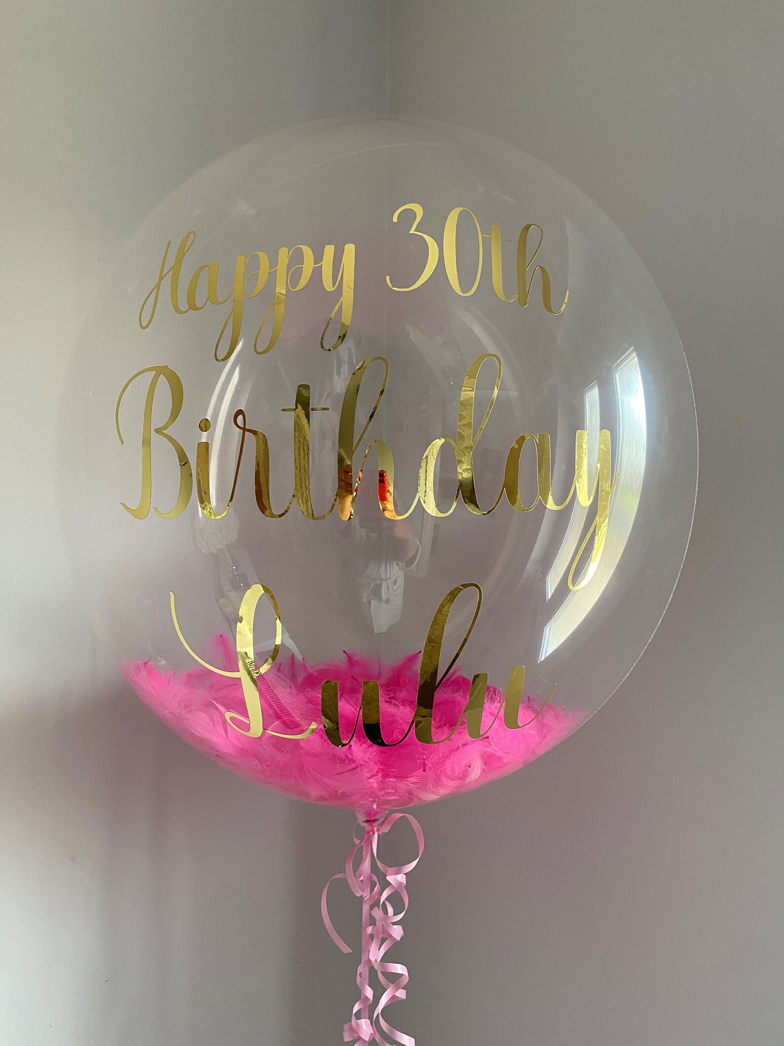 Personalised Bubble Balloons Etsy